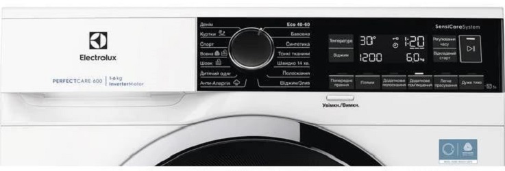 Пральна машина ELECTROLUX EWS6226CU · 2