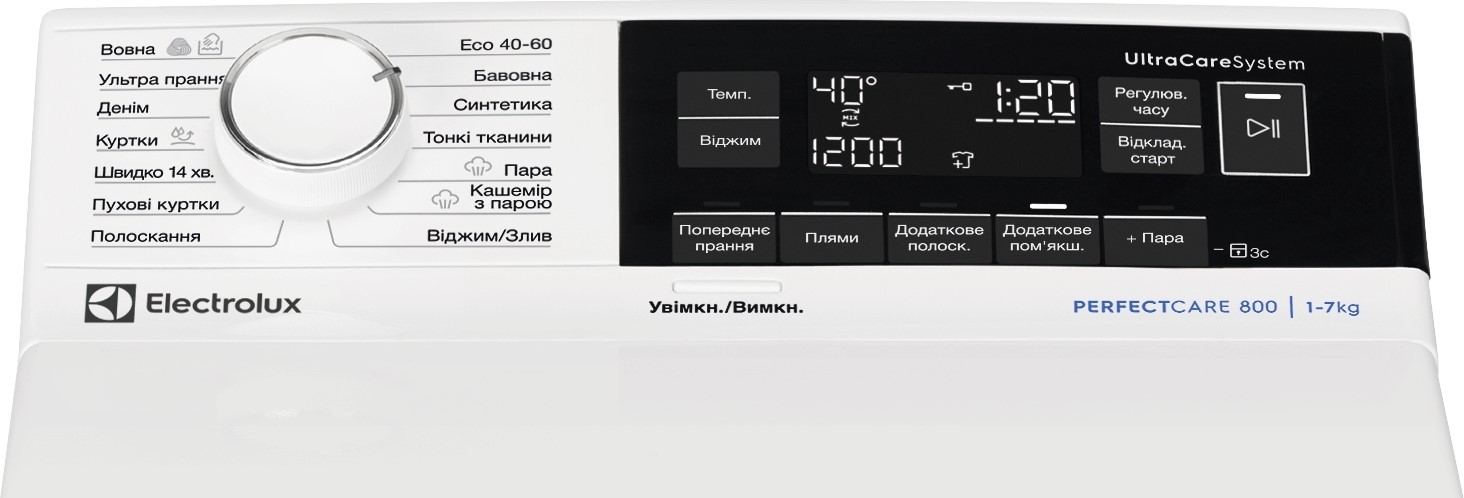 Пральна машина ELECTROLUX EW8T337U · 2