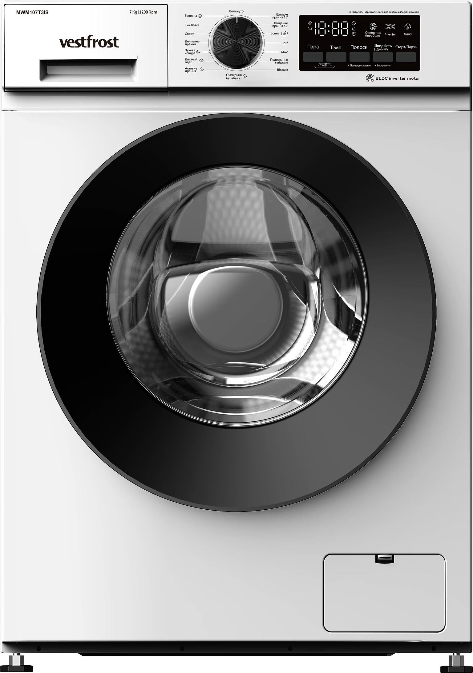 Стиральная машина VESTFROST MWM107T3IS в Киеве