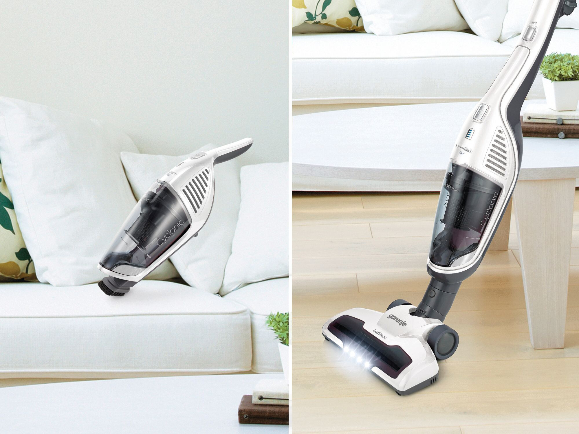 Акумуляторний пилосос GORENJE SVC180FW (VC2931) · 5