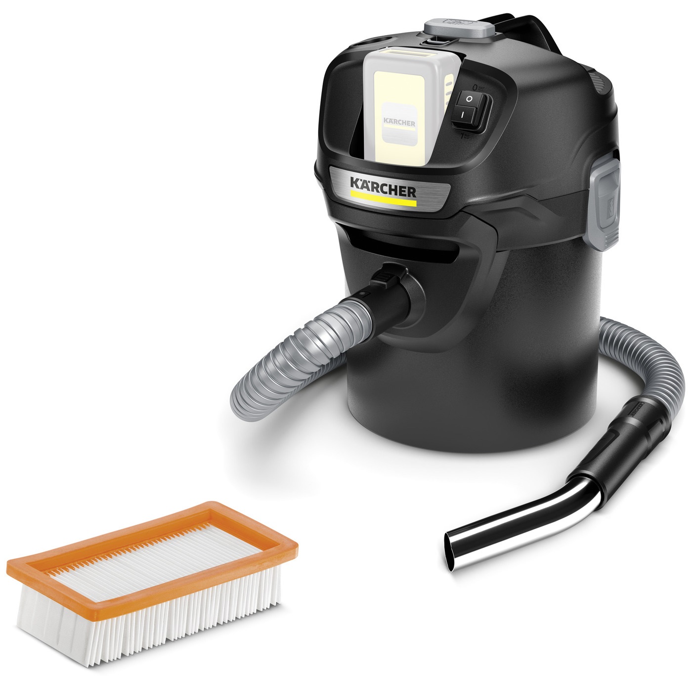 Пилосос KARCHER AD 2 Battery для збору золи (1.348-300.0) без АКБ та ЗП в Києві