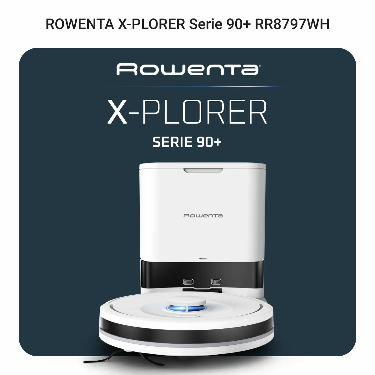 Пилосос-робот ROWENTA RR8797WH · 5
