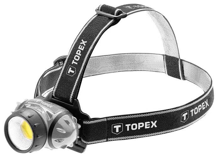 Ліхтар TOPEX налобний 3 Вт LED COB, 3xAAA (94W391) в Києві