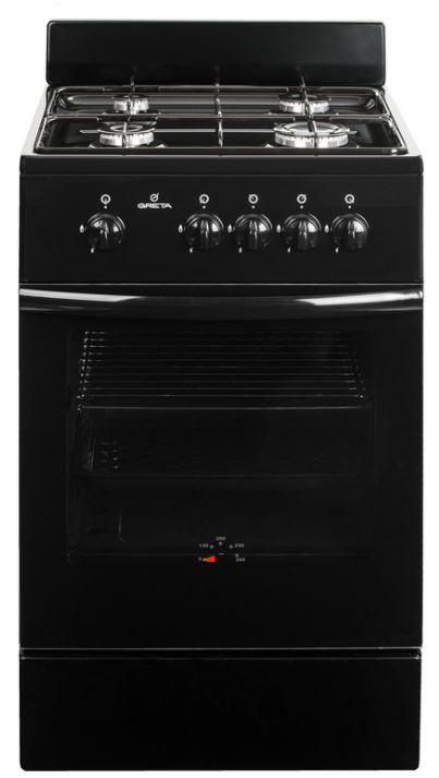 

Плита газовая GRETA 1470-0017 чорная