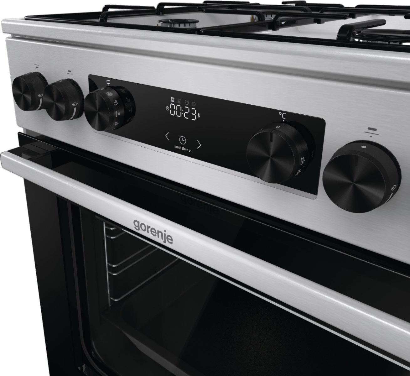 Плита комбінована GORENJE GKS6C70XJ · 6