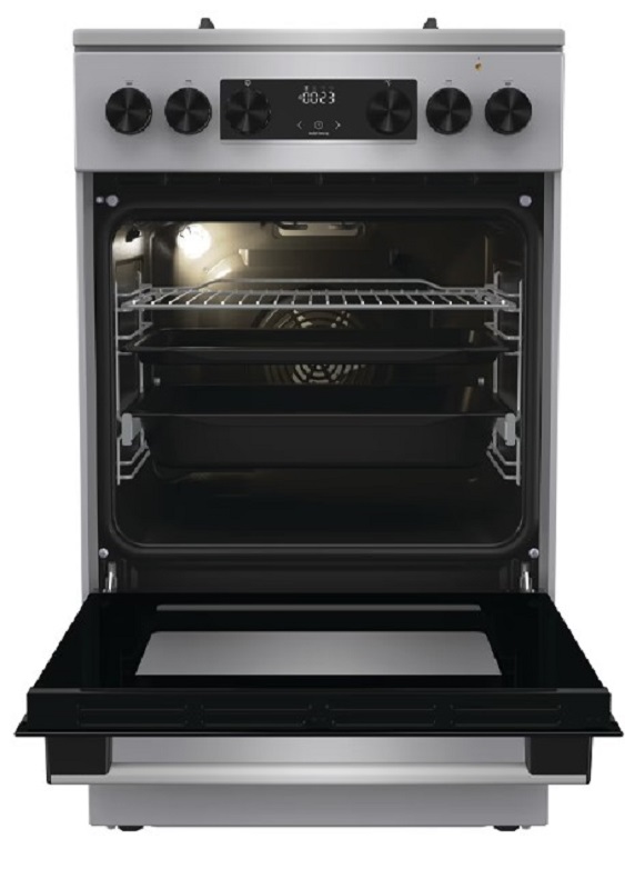 Плита комбінована GORENJE GKS5C70HXF · 2