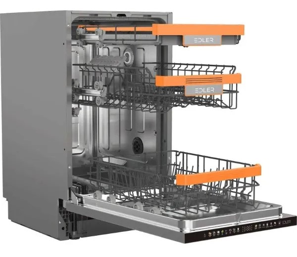 Посудомийна машина вбудована EDLER EBD-4530PDHS · 2