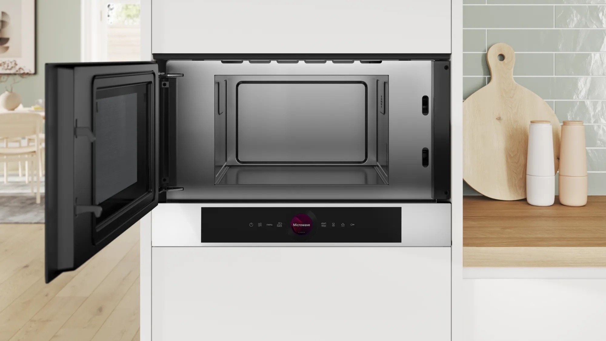 Мікрохвильова піч вбудована BOSCH BFL7221W1 · 2