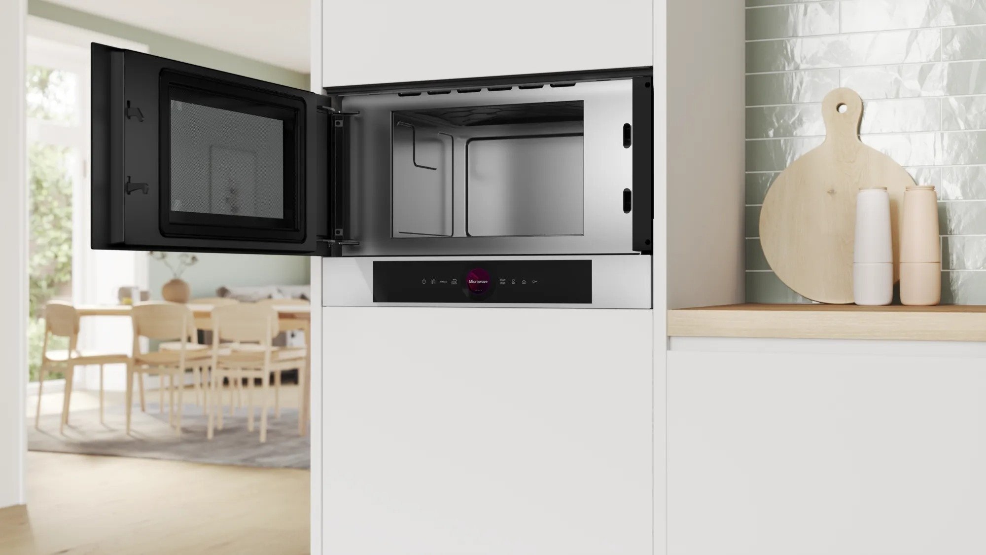 Мікрохвильова піч вбудована BOSCH BFL7221W1 · 3