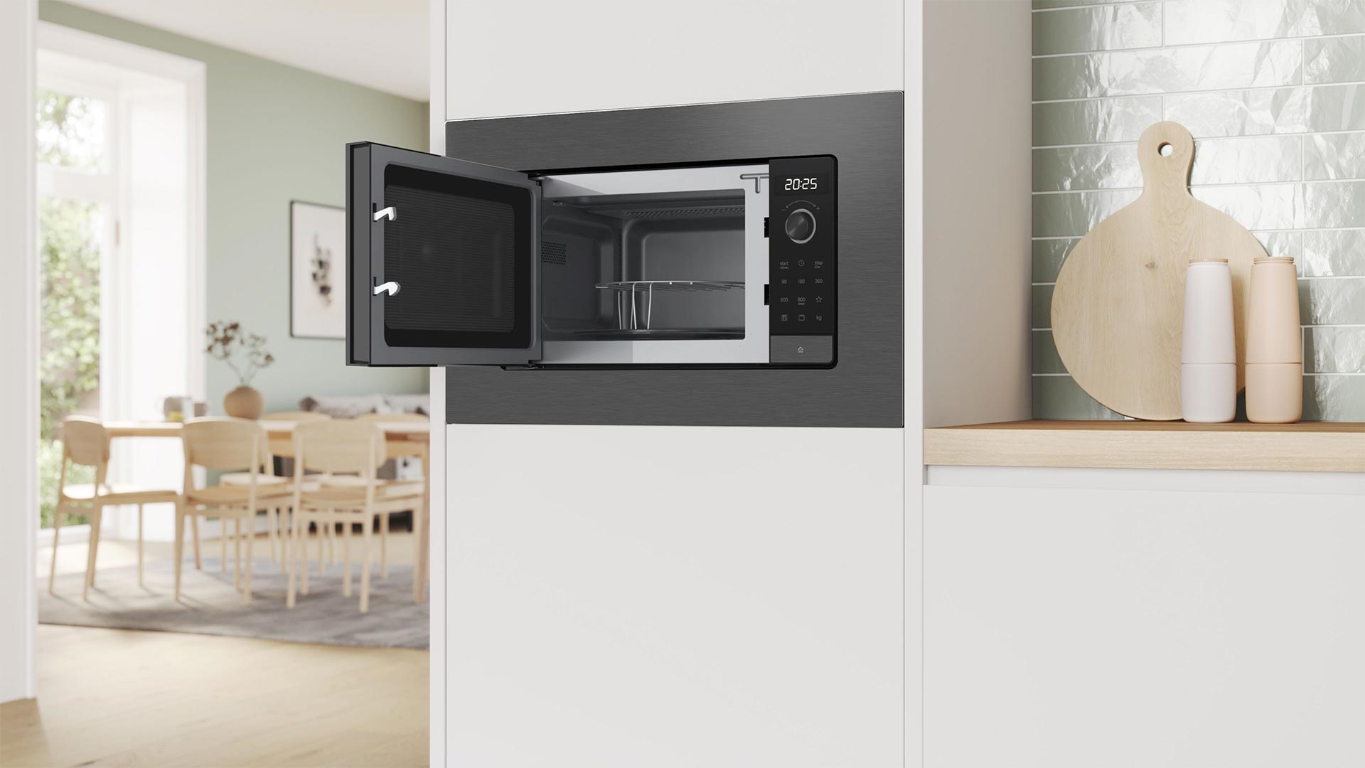 Мікрохвильова піч вбудована BOSCH BEL623MD3 · 4