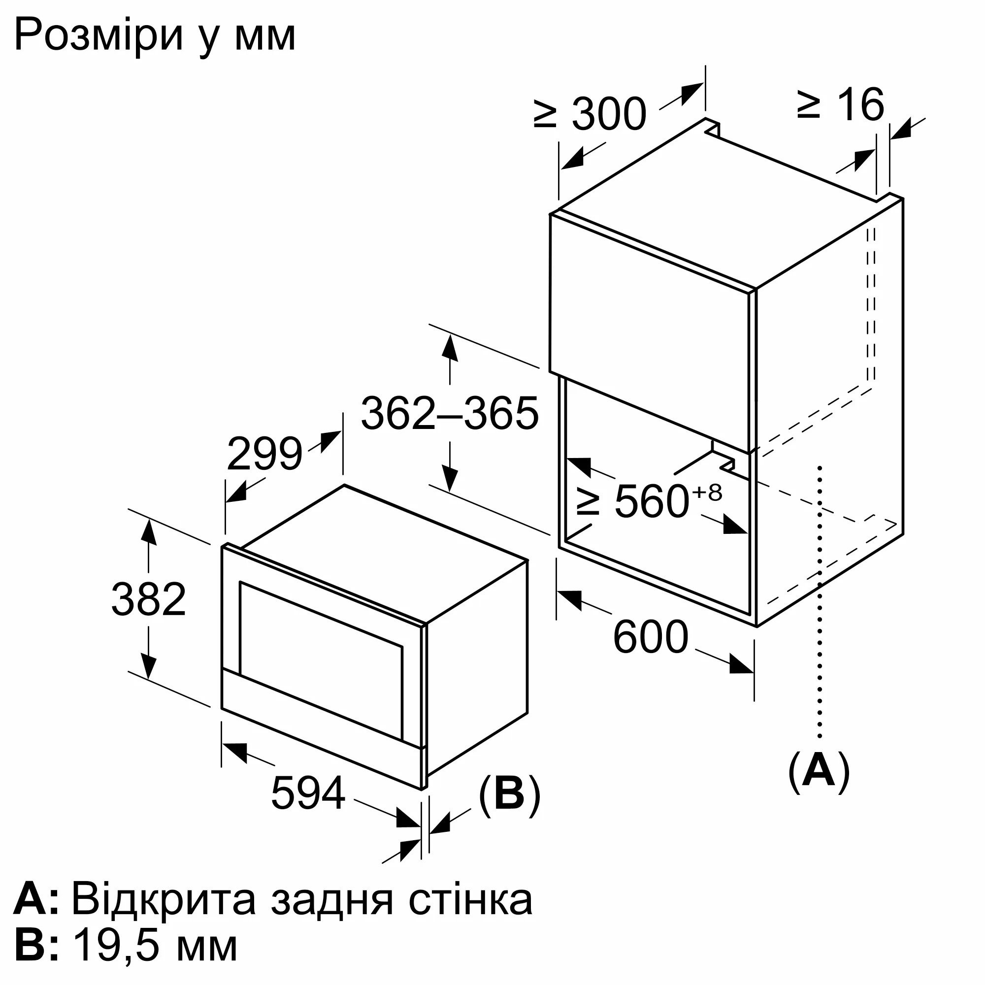 Мікрохвильова піч вбудована BOSCH BFR7221B1 · 5