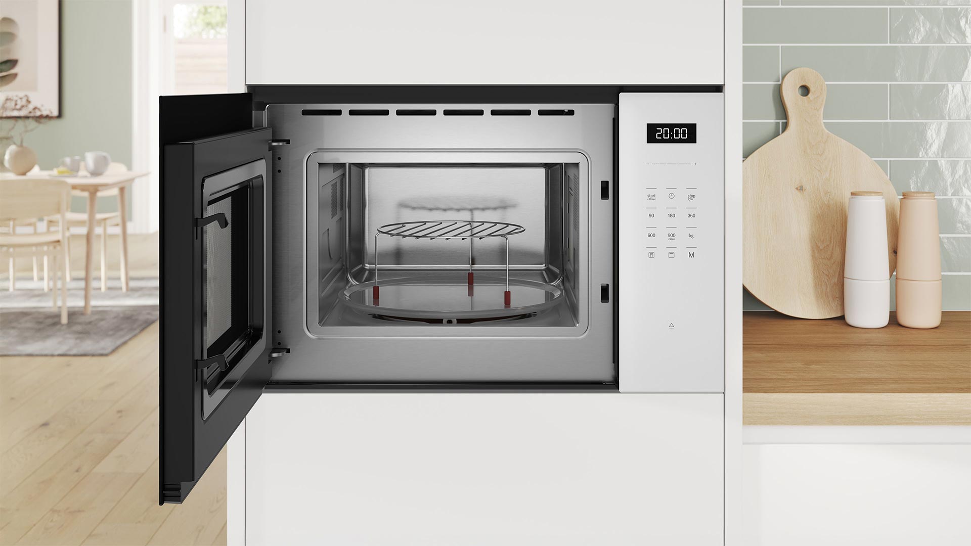 Мікрохвильова піч вбудована BOSCH BEL554MW2 · 6