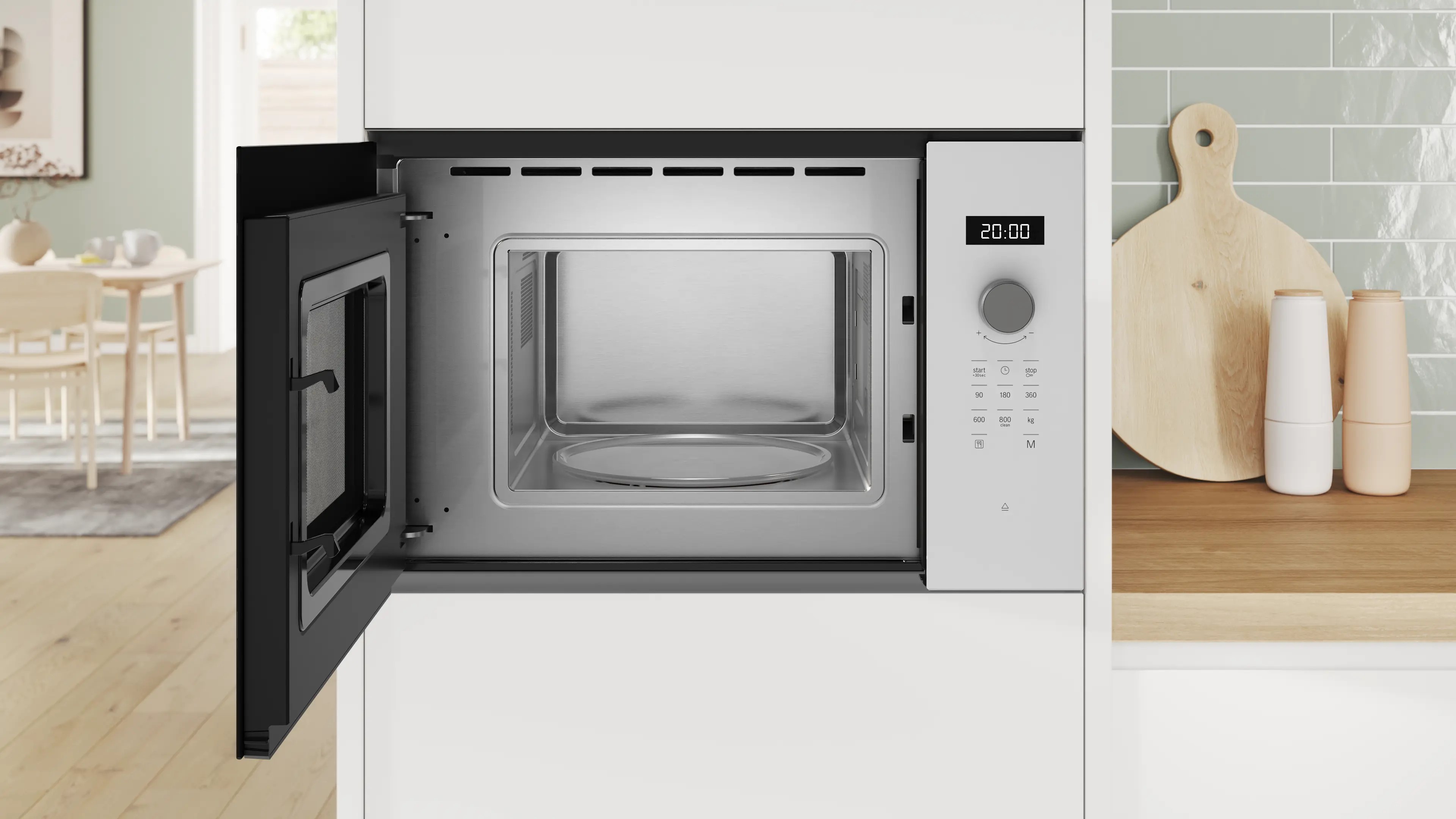Мікрохвильова піч вбудована BOSCH BFL524MW2 · 4