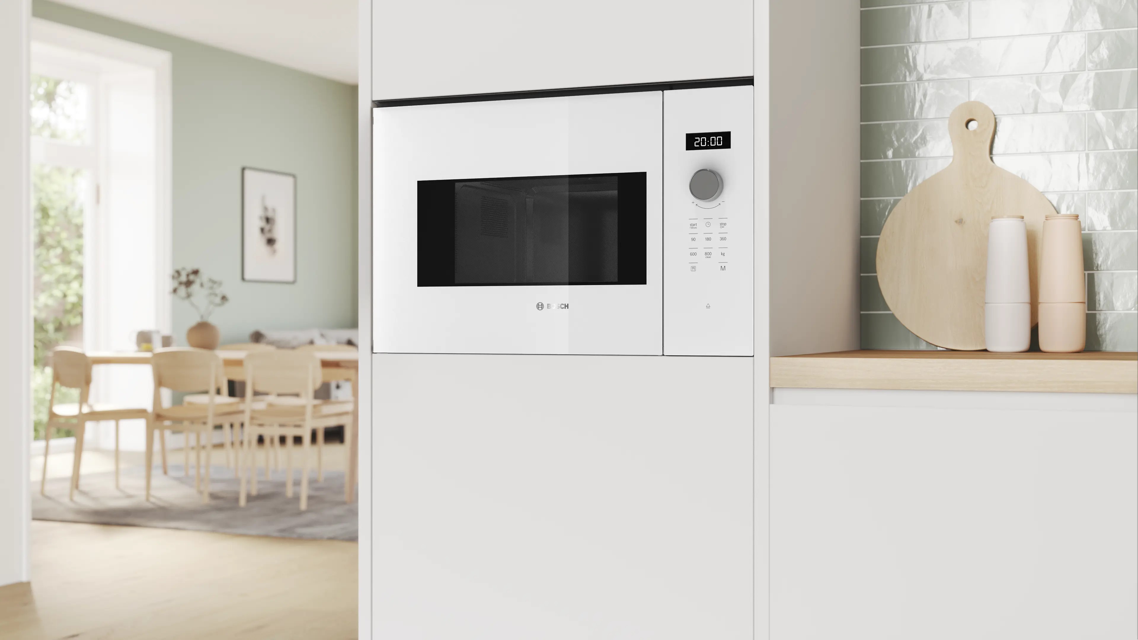 Мікрохвильова піч вбудована BOSCH BFL524MW2 · 5