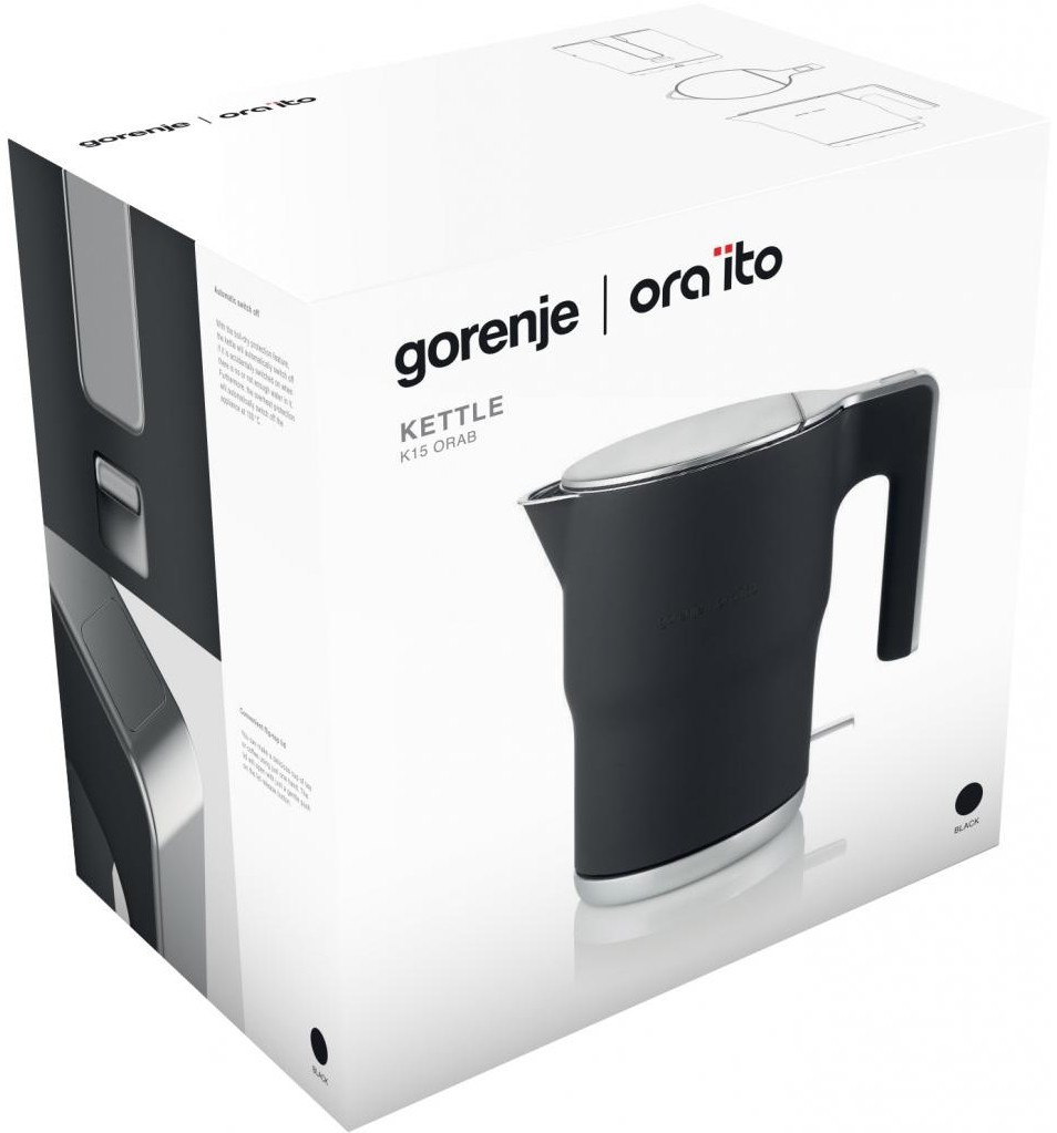 Електрочайник GORENJE K 15 ORAB · 4