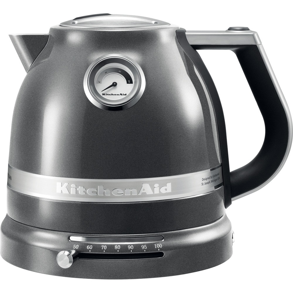 Електрочайник KITCHENAID Artisan 1.5 л 5KEK1522EMS Срібний медальйон в Києві