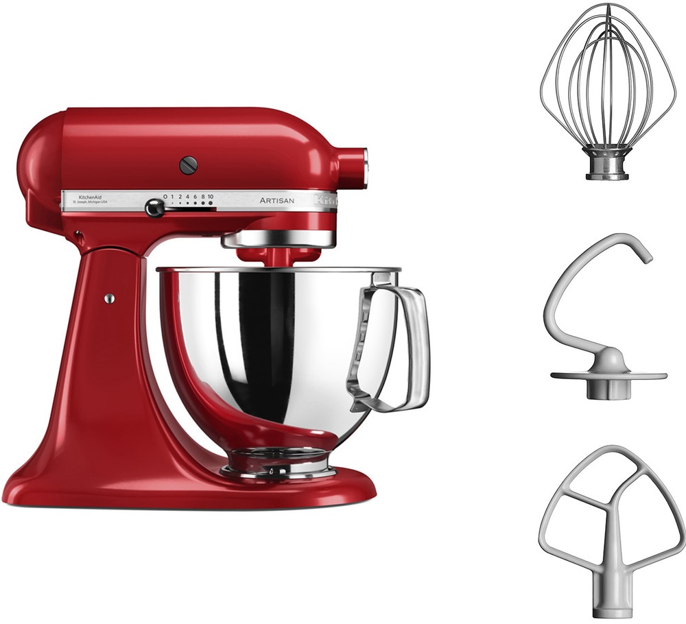 Міксер KITCHENAID Artisan 4.8 л 5KSM125EER Red в Києві