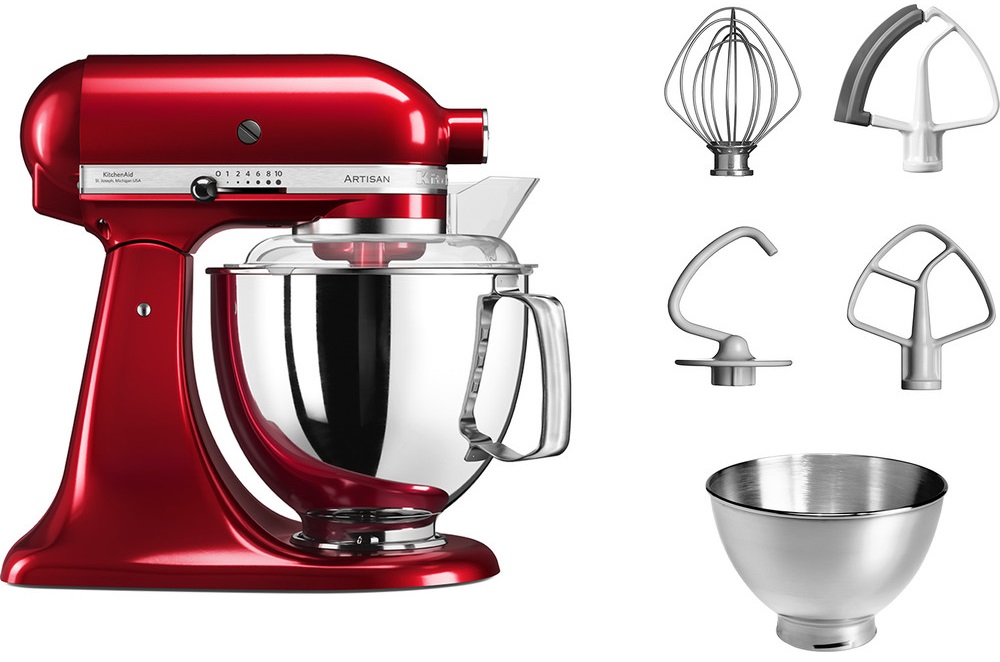 Міксер KITCHENAID Artisan 4.8 л 5KSM175PSECA Red в Києві