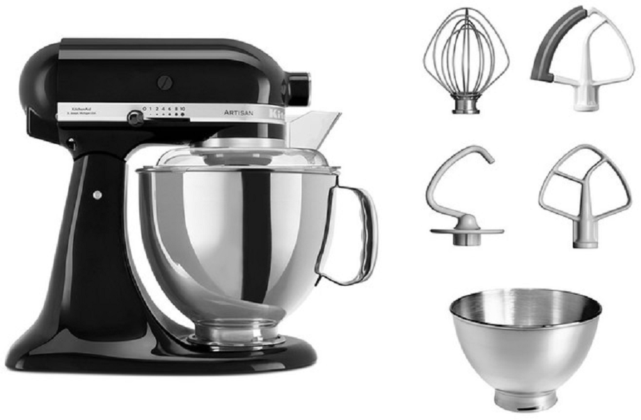 Міксер KITCHENAID Artisan 4.8 л 5KSM175PSEBK Чавун в Києві