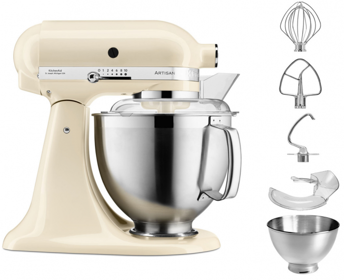 Міксер KITCHENAID Artisan 4.8 л 5KSM185PSEAC Кремовий в Києві