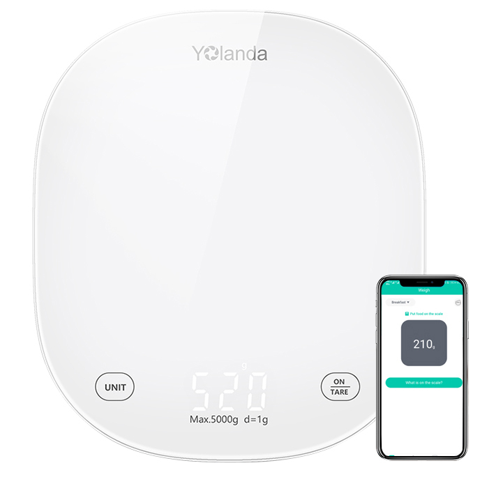 Весы кухонные YOLANDA Smart kitchen scale White CK10A в Киеве