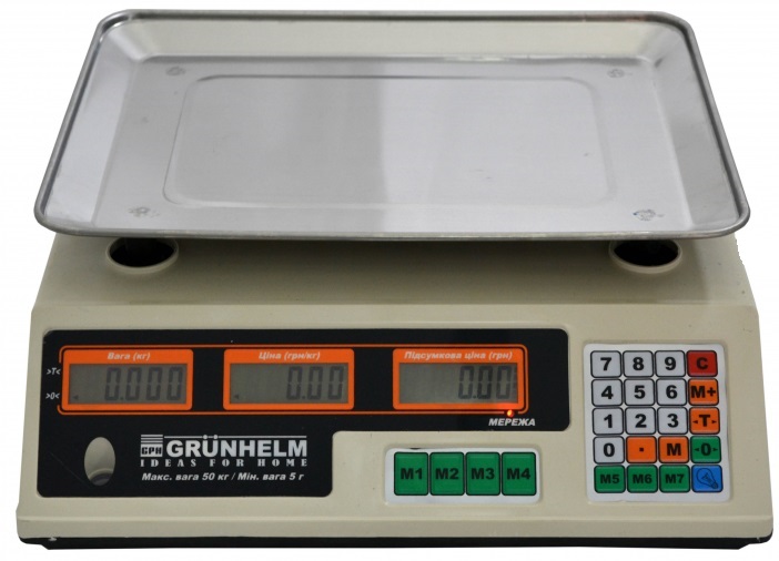 Ваги торгові GRUNHELM GSC-052 в Києві