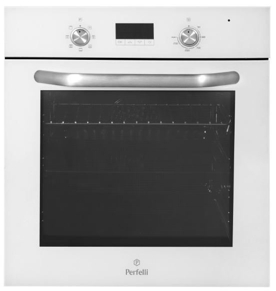 

Духовка независимая электрическая PERFELLI BOE 6760 WH