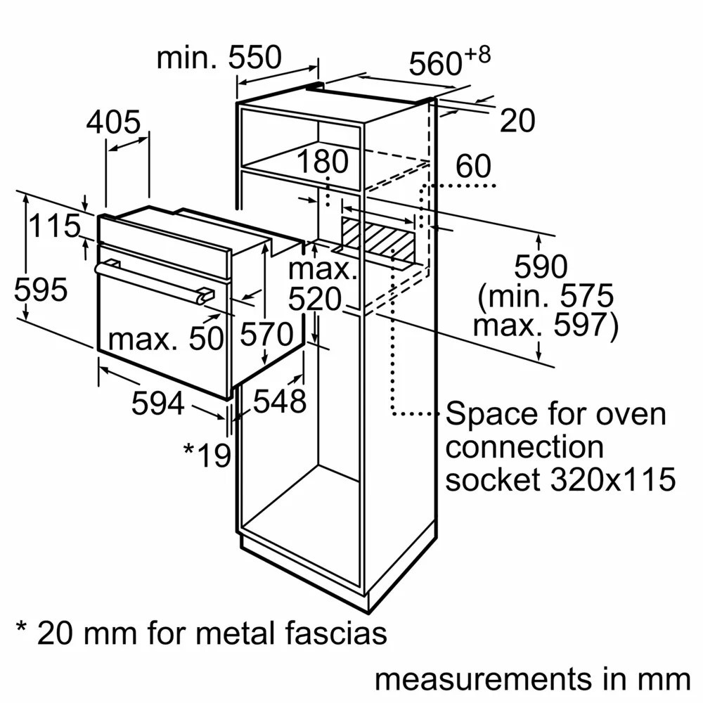 Духова шафа електрична BOSCH HBF512BB1T · 6