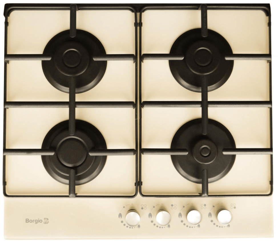 

Поверхность независимая газовая BORGIO 6270 (Ivory Glass)
