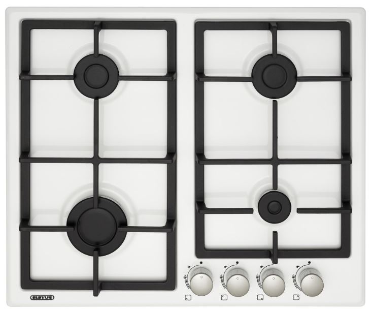

Поверхность независимая газовая ELEYUS NIKA 60 WH C