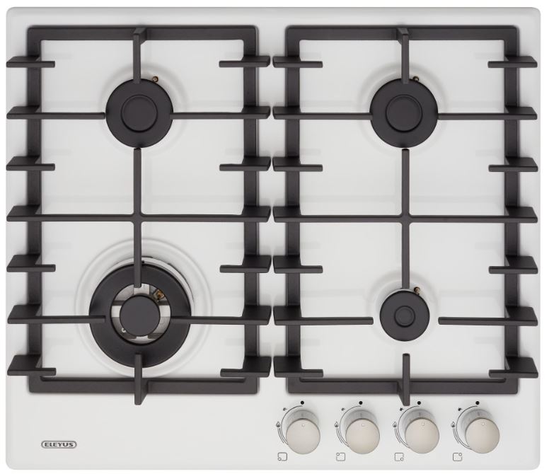 

Поверхность независимая газовая ELEYUS LINDA 60 WH CTF