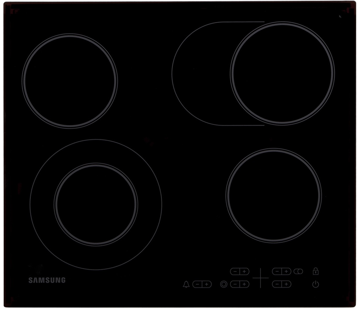 Акция на Поверхность независимая керамическая Samsung CTR364EC01/BWT от Eldorado