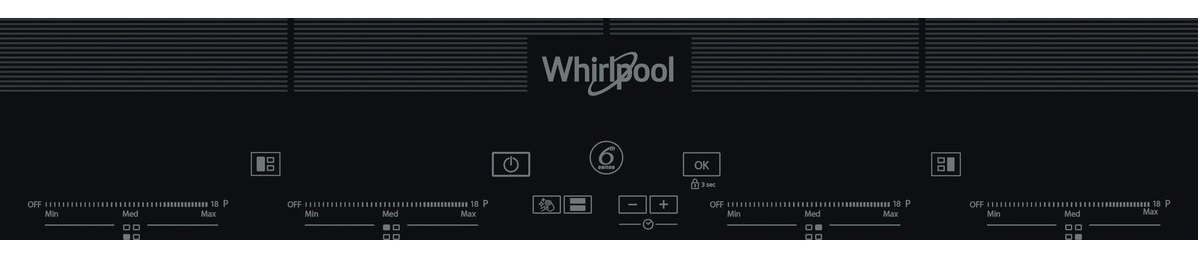 Поверхня індукційна WHIRLPOOL SMO 658C/BT/IXL · 2