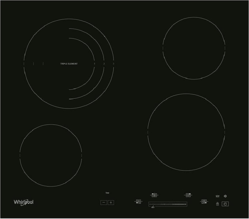 Поверхность стеклокерамическая WHIRLPOOL AKT 8900 BA в Киеве