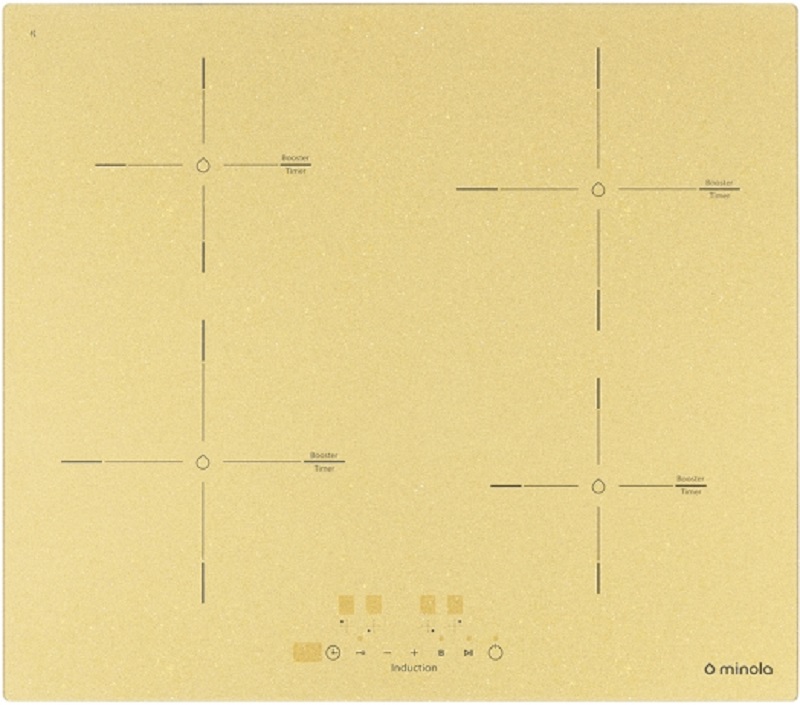 Поверхность стеклокерамическая MINOLA MI 6044 GOLD в Киеве