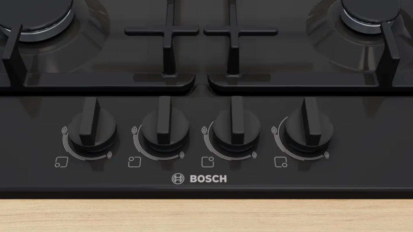 Поверхня газова BOSCH PGP6B6K90R · 2