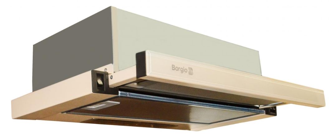 

Вытяжка BORGIO Slim (TR) full glass 60 ivory