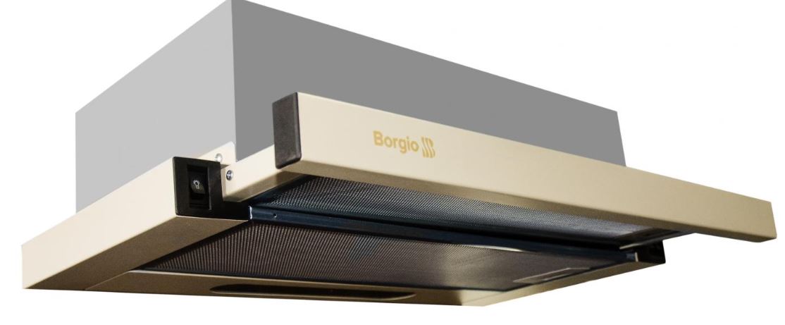 

Вытяжка BORGIO Slim (TR) 60 ivory