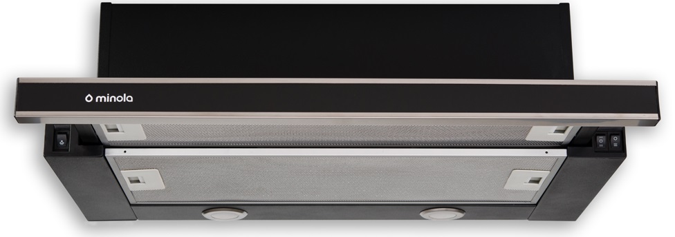 

Вытяжка MINOLA HTL 6062 I/BL GLASS 450 LED