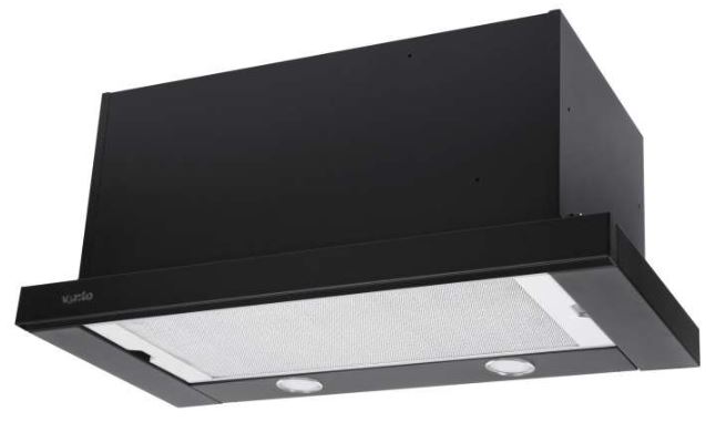 

Вытяжка VENTOLUX GARDA 60 BK (1300) SMD LED