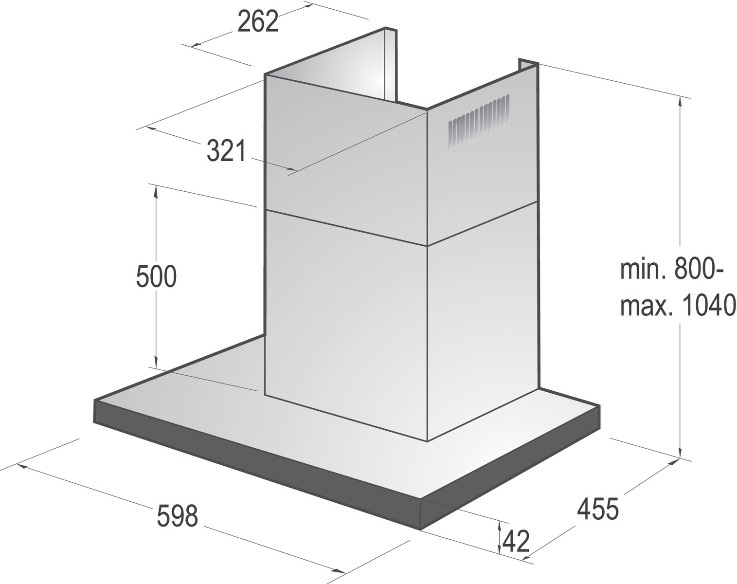 Витяжка GORENJE WHT6SYB · 5