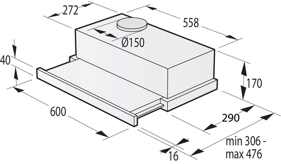 Витяжка GORENJE TH62E3X · 6