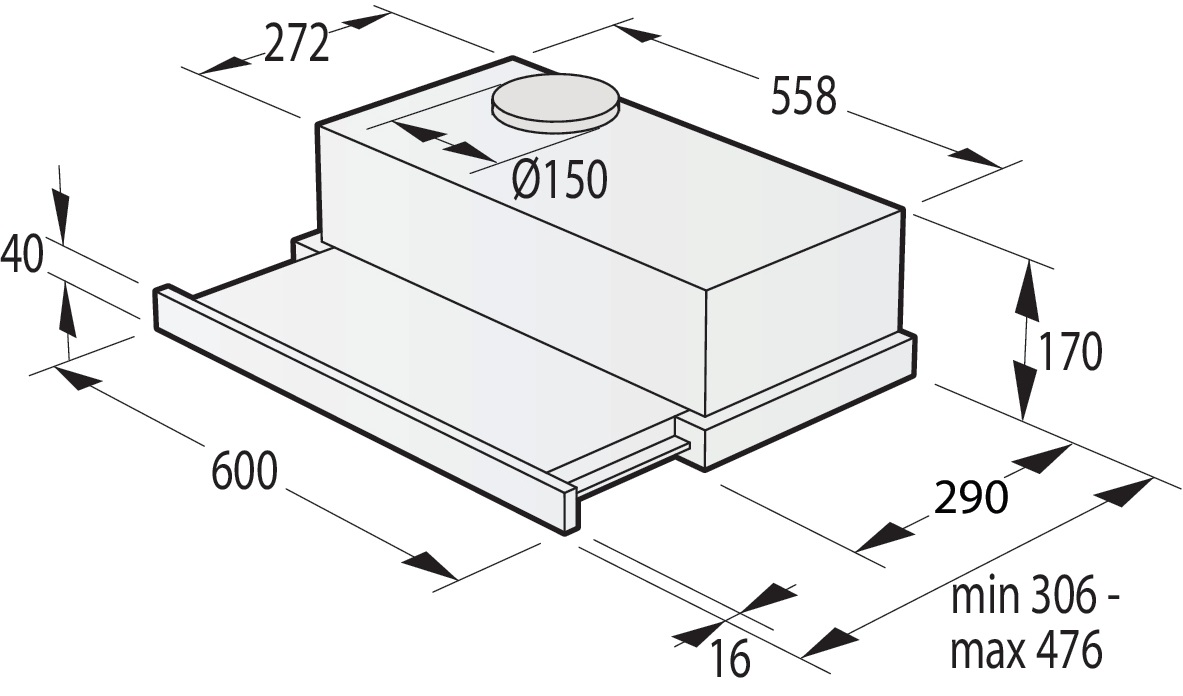 Витяжка GORENJE TH62E4X · 6
