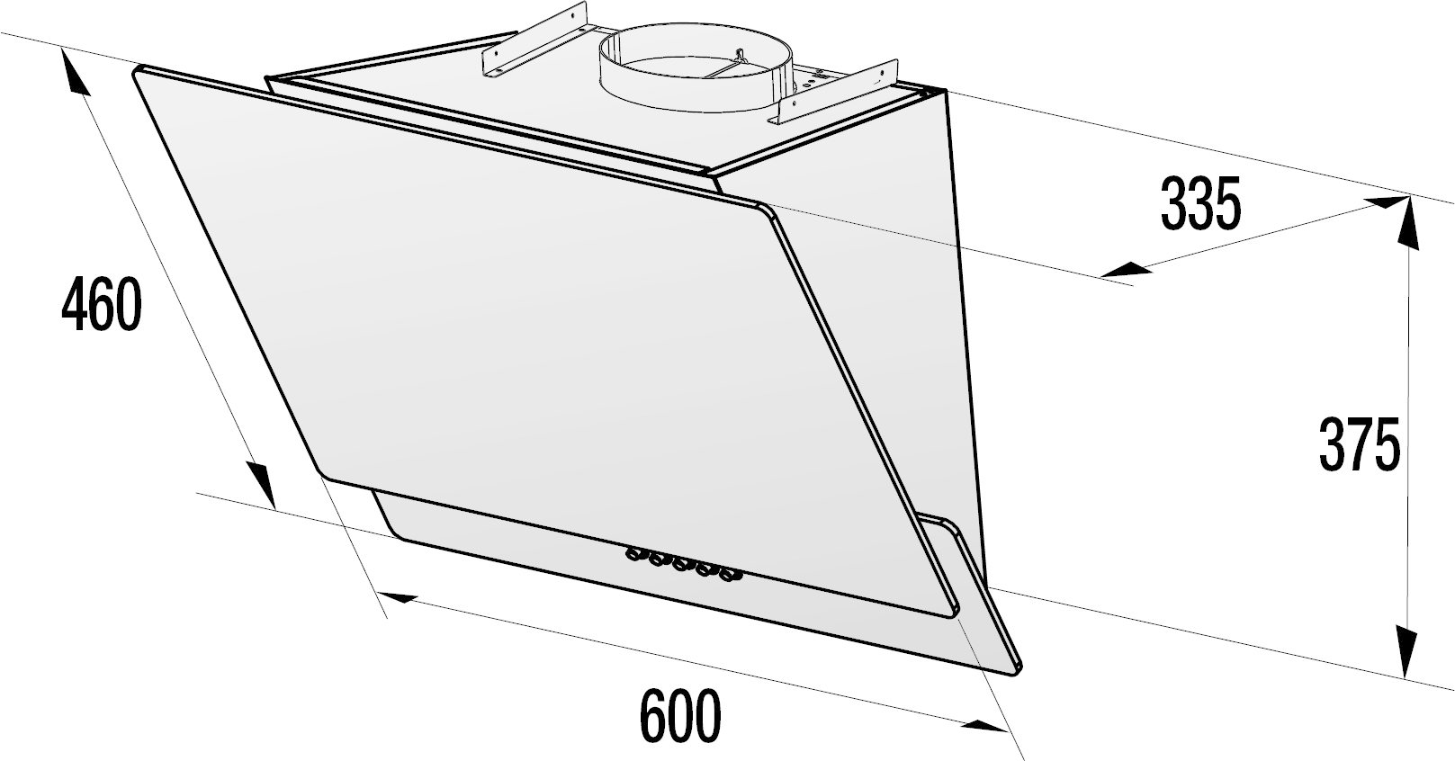Витяжка GORENJE WHI629EB · 5