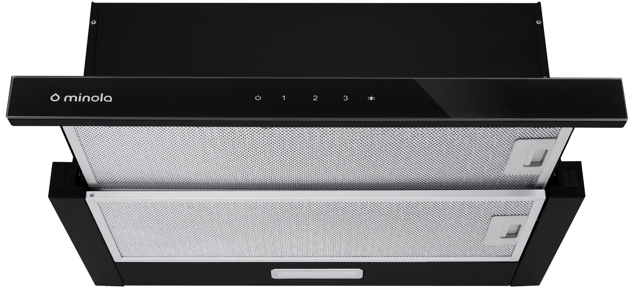 Вытяжка MINOLA HTLS 6734 BL 1100 LED GLASS в Киеве