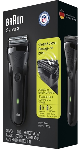 Електробритва BRAUN 300 Series 3 Black · 5