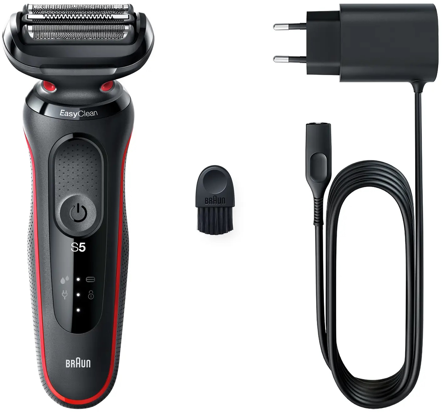 Електробритва BRAUN 51-R1000s Series 5 Black/Red · 2