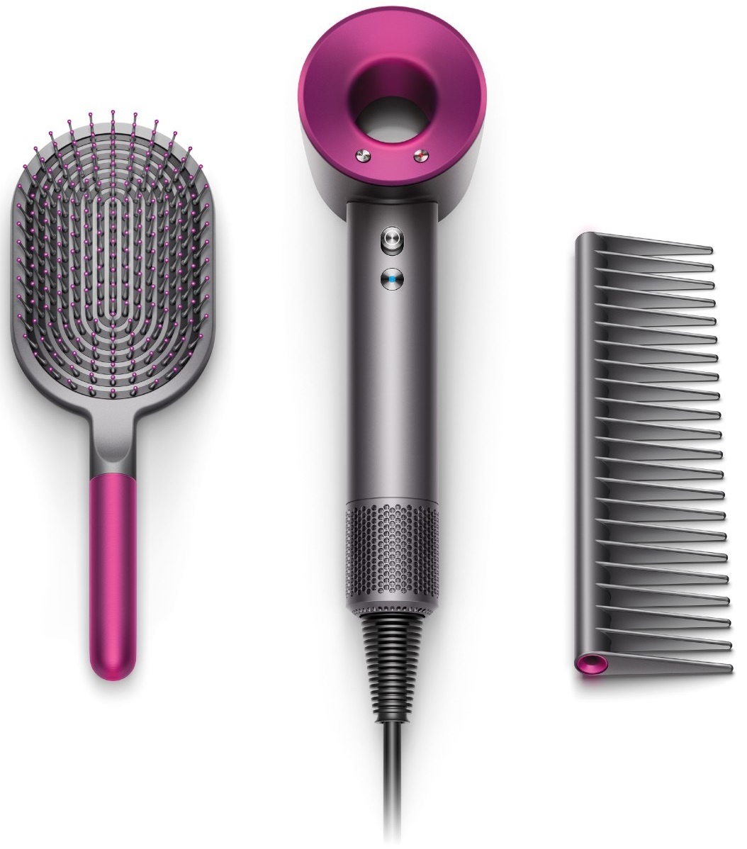 

Фен DYSON Supersonic Fuchsia (HD01 Brush Kit)