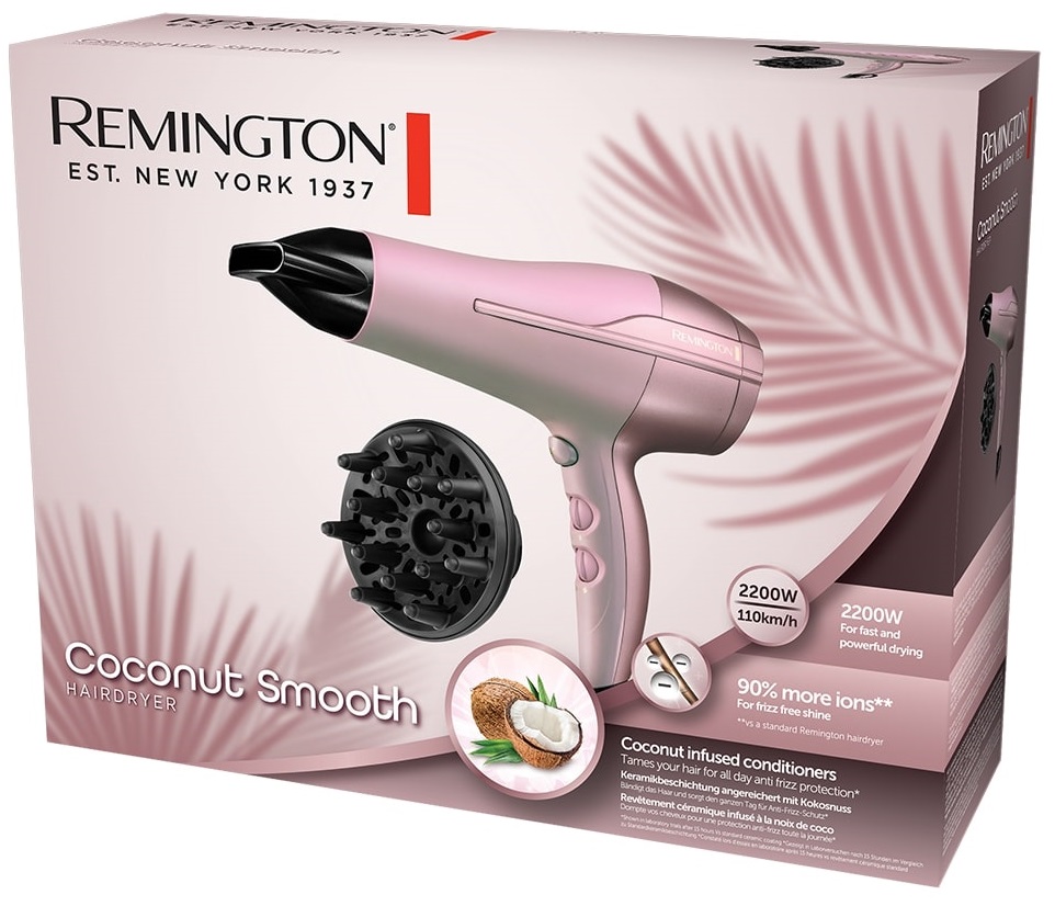 Фен REMINGTON D5901 Coconut Smooth · 3