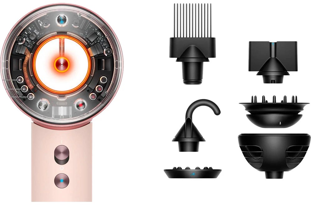 Фен DYSON Supersonic HD16 Nural Ceramic Pink/Rose Gold (598975-01) · 3